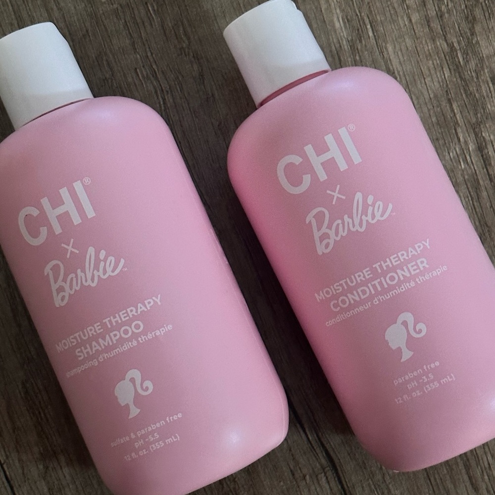 Chi x Barbie Moisture Therapy Shampoo & Conditioner Set - NEW